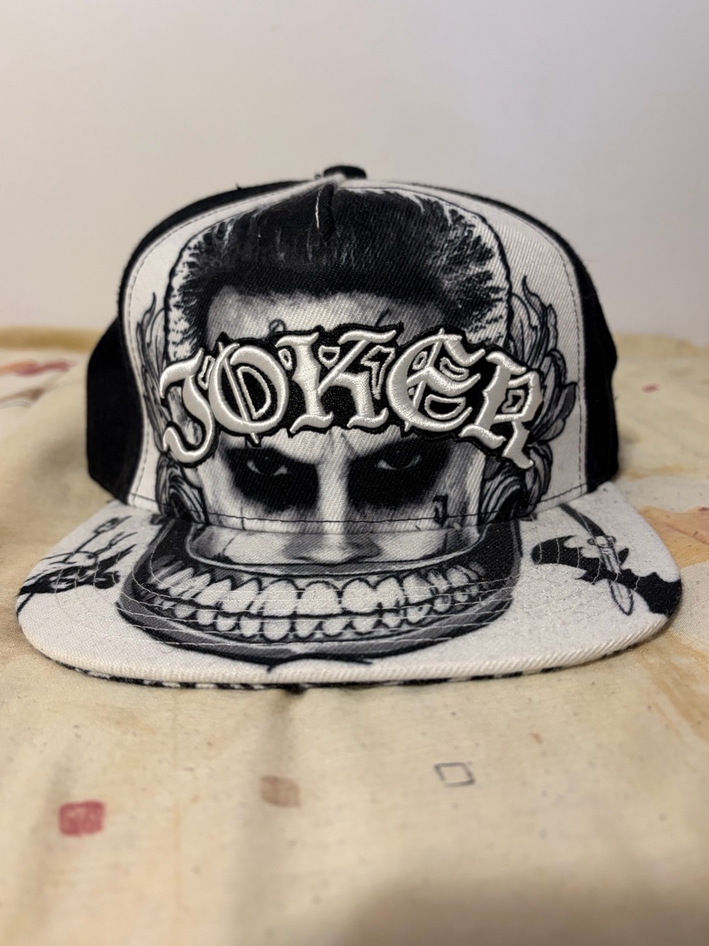 Joker Hat Suicide Squad Adjustable Snapback